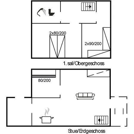 Alvild - 2-3km From The Sea By Interhome דירה
